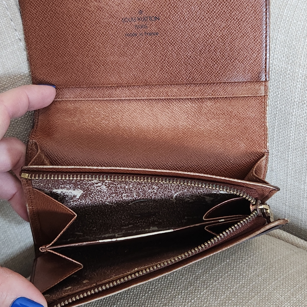 Louis Vuitton Vintage Monogram Porte Monnaie Tresor Bifold Wallet - Picture 13 of 16